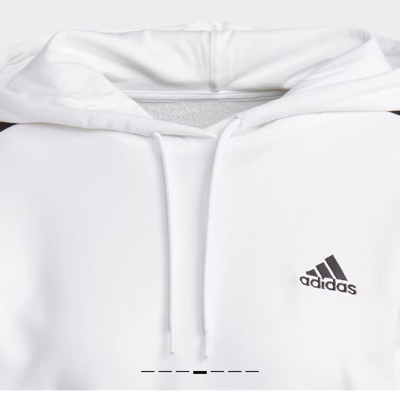 Essentials 3 stripes French terry crop - Picture 3 of 5